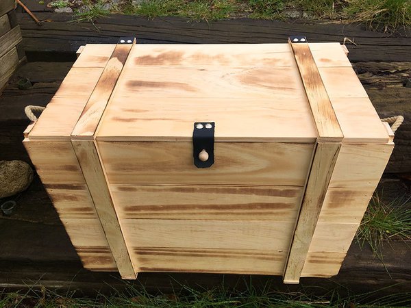 Grosse Aufbewahrungskiste / Erinnerungsbox aus Holz "ohne Gravur"