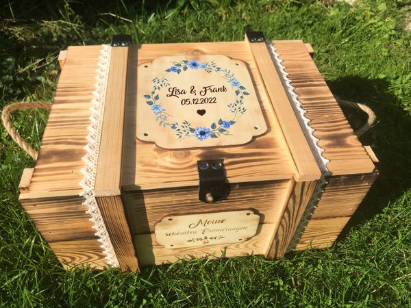 Gift Box Vintage / Cadeau pour mariés / Cadeau de naissance