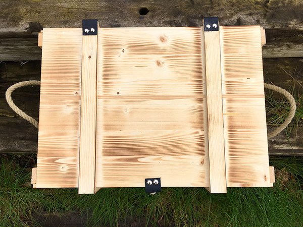 Mittlere Aufbewahrungskiste / Erinnerungsbox aus Holz "ohne Gravur"