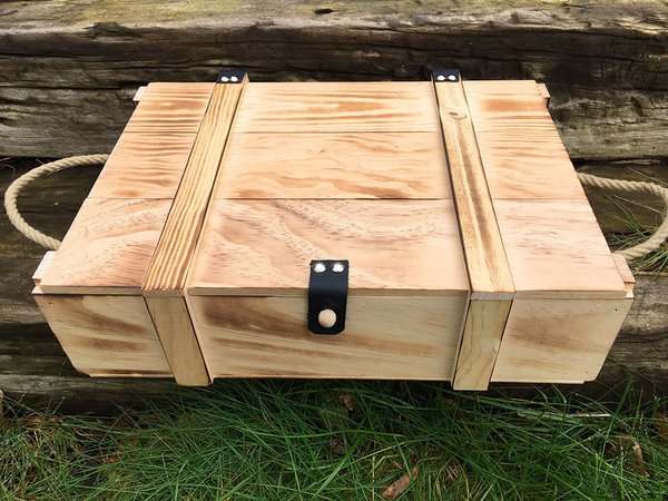 Kleine Aufbewahrungskiste / Erinnerungsbox aus Holz "ohne Gravur"