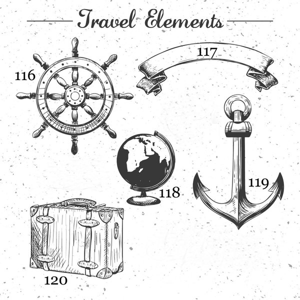 Maritime Reisekiste personalisiert "Kompass" / Aufbewahrungsbox
