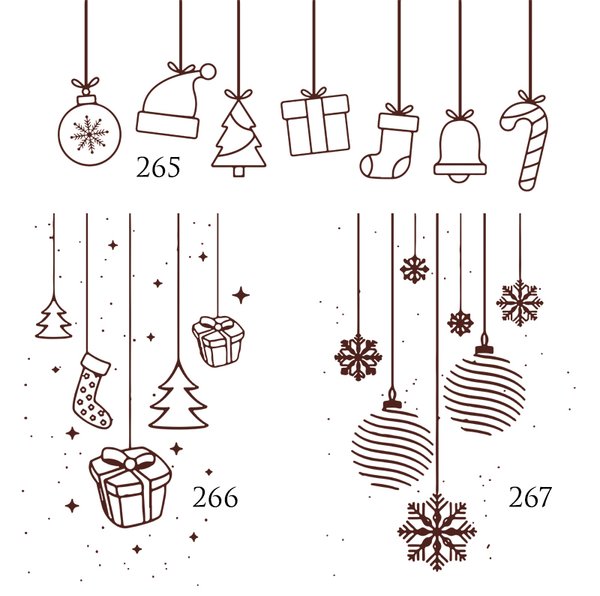 Weihnachtskarte Holz personalisiert mit Wunschtext / Geschenkkarte zu Weihnachten